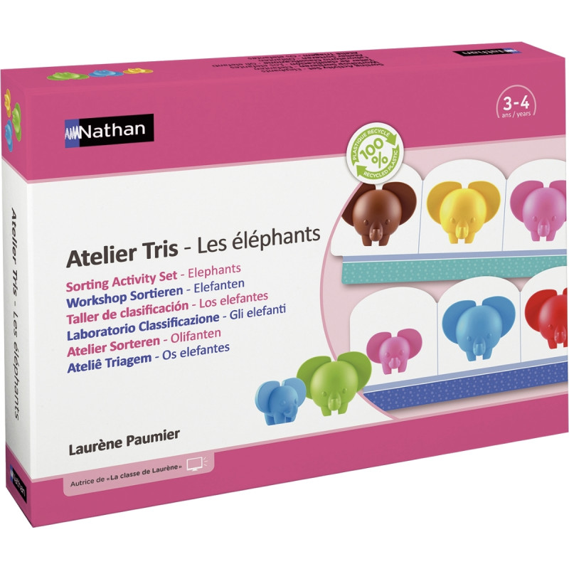 Atelier tris, les éléphants