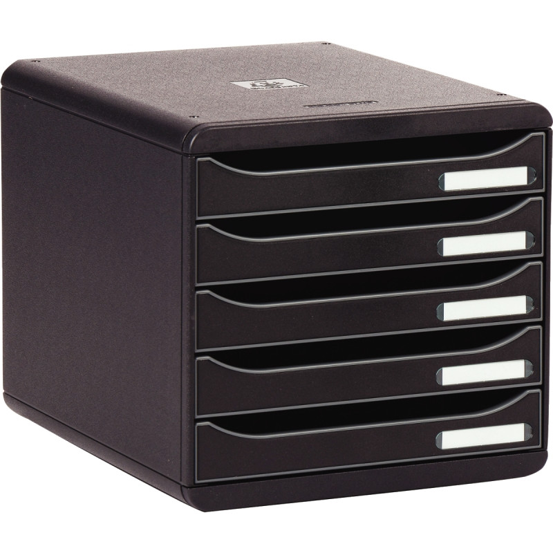 Module 5 tiroirs BIGBOX+ noir