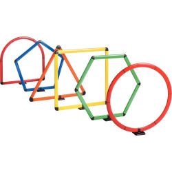 Kit de 6 obstacles géométriques
