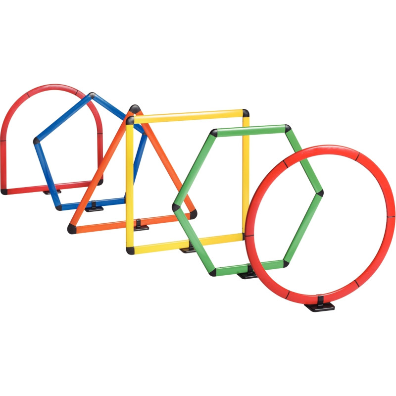 Kit de 6 obstacles géométriques