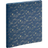 Agenda semainier Méline 18,5x22,5cm Bleu nuit