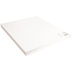Paquet de 4 feuilles de carton mousse 10 mm d'épaisseur format 50 x 65