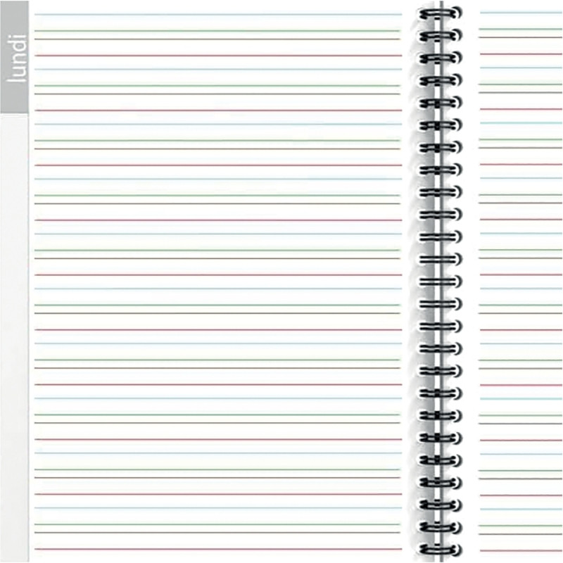 Cahier de texte DYS format 17x22 cm, 120 pages interligne 3 mm