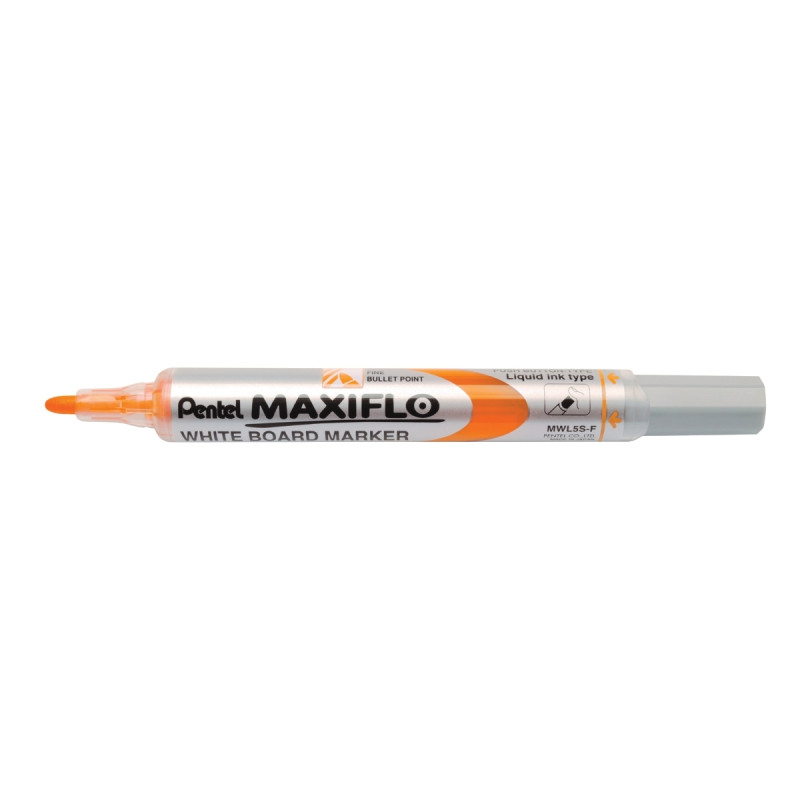 Marqueur tableau blanc Maxiflo pointe ogive 4mm orange