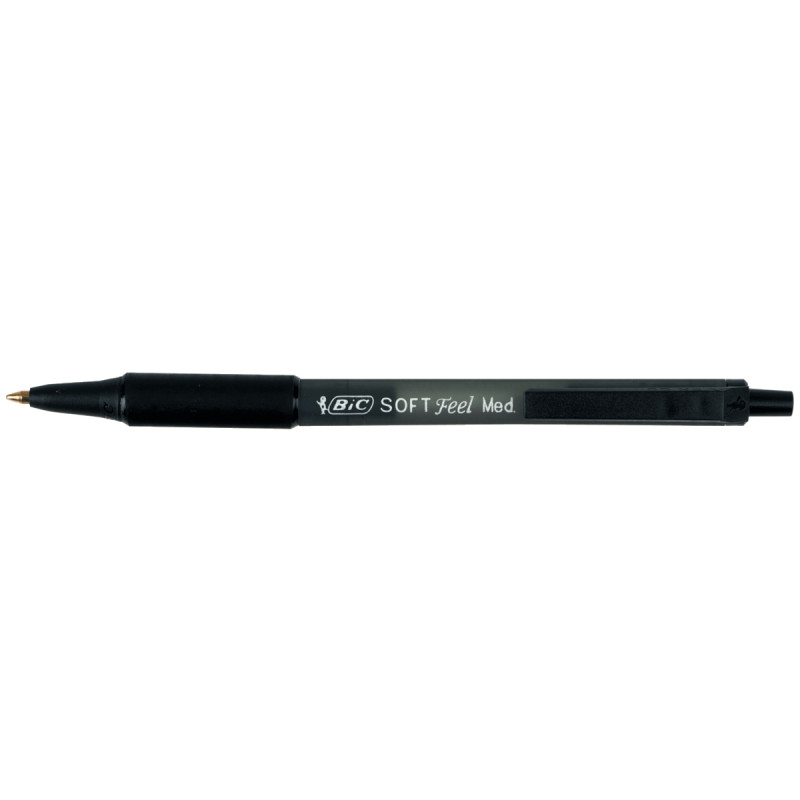 Stylo bille Soft Feel rétractable noir