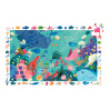 Puzzle d'observation 54 pièces, thème aquatique
