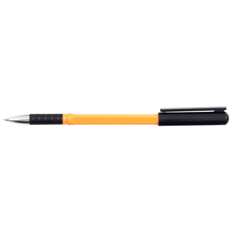 Boîte de 50 stylos bille softgrip pointe fine noirs