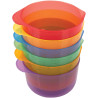 Paquet de 6 bols verseurs diamètre 13.5cm assortis