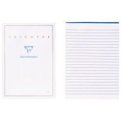 Bloc de 50 feuilles de correspondance 148x210mm velin TRIOMPHE