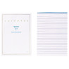 Bloc de 50 feuilles de correspondance 148x210mm velin TRIOMPHE