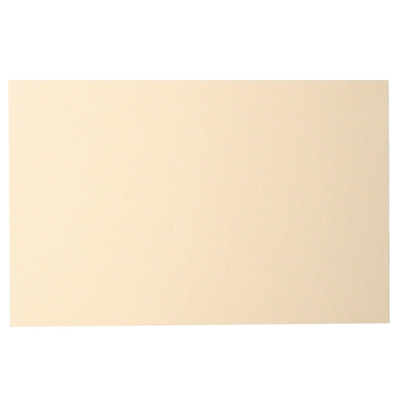 Paquet de 25 cartes Pollen 82x128mm 210g ivoire