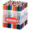 Classapck de 144 feutres bi-pointe assortis