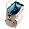 Sac à dos pour ordinateur portable EXACTIVE PU beige