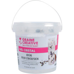 Pot de 800g de gel cristal pour bougies