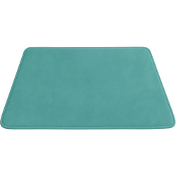 Tapis ultrasoft 70x95cm bleu canard
