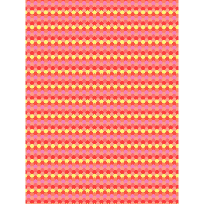 Pochette 30 feuilles papier pour decopatch Fluo