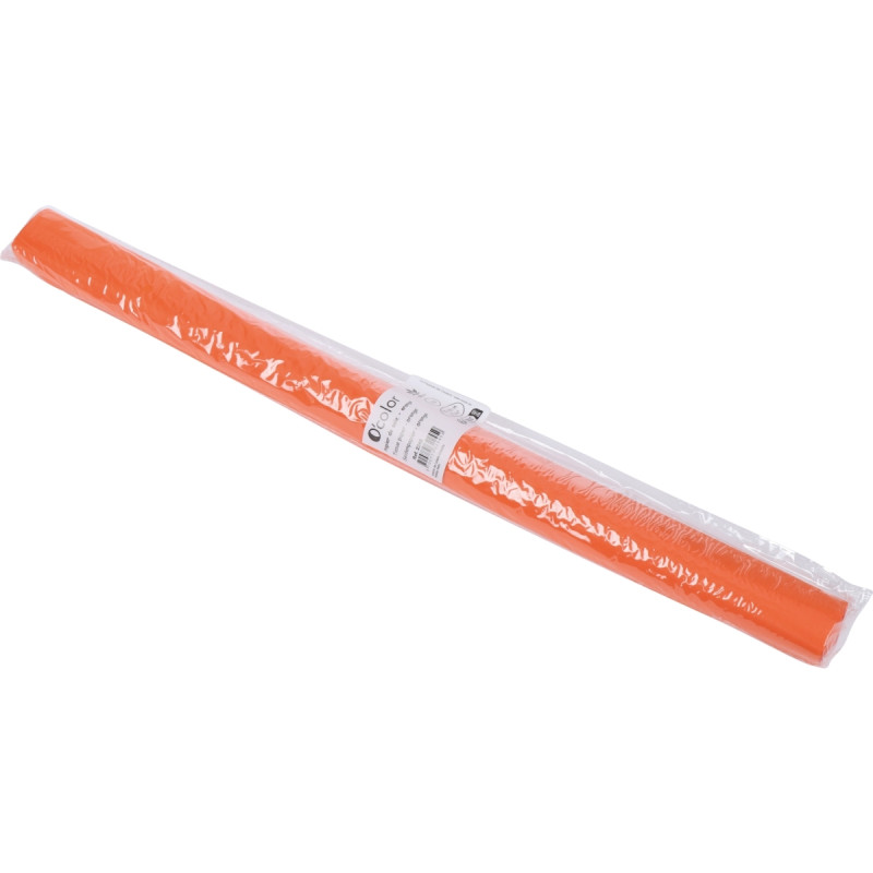 Rouleau de 30 feuilles de papier de soie 50 x 70 cm orange