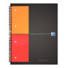Cahier à reliure intégrale FILINGBOOK format A4+ quadrillé 5x5, 200 pa