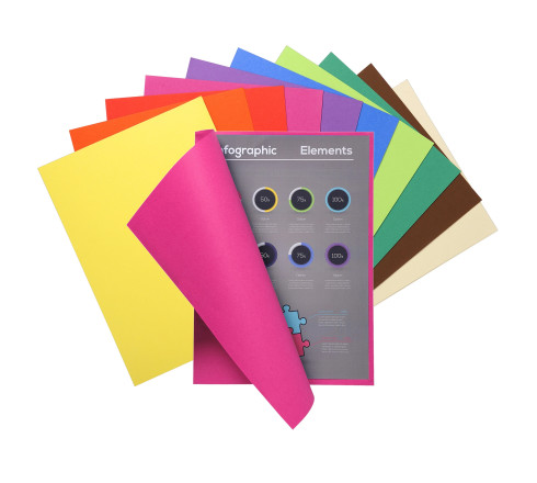 Paquet de 100 sous-chemises FLASH 80 100% recyclé - 22x31cm