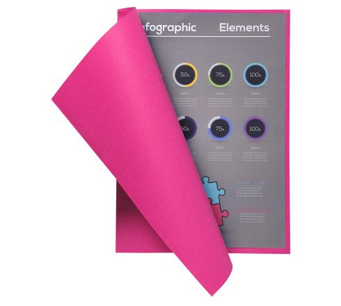 Paquet de 100 sous-chemises FLASH 80 100% recyclé - 22x31cm