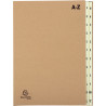 Trieur alphabétique kraft recyclé FOREVER 24 compartiments