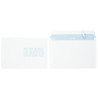 Boite de 500 enveloppes blanches 162x229mm 80g bande silliconnée fenêt