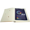 Trieur alphabétique kraft recyclé FOREVER 24 compartiments