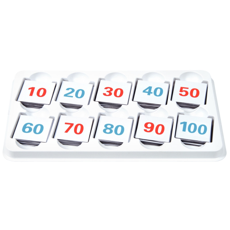 Boîte de 101 nombres magnétiques 5x5cm