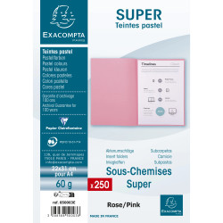 Paquet de 250 sous-chemises SUPER 60 - 22x31cm