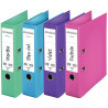 Carton de 10 classeurs à levier CHROMOS+ pour format A4, dos 8 cm, cou