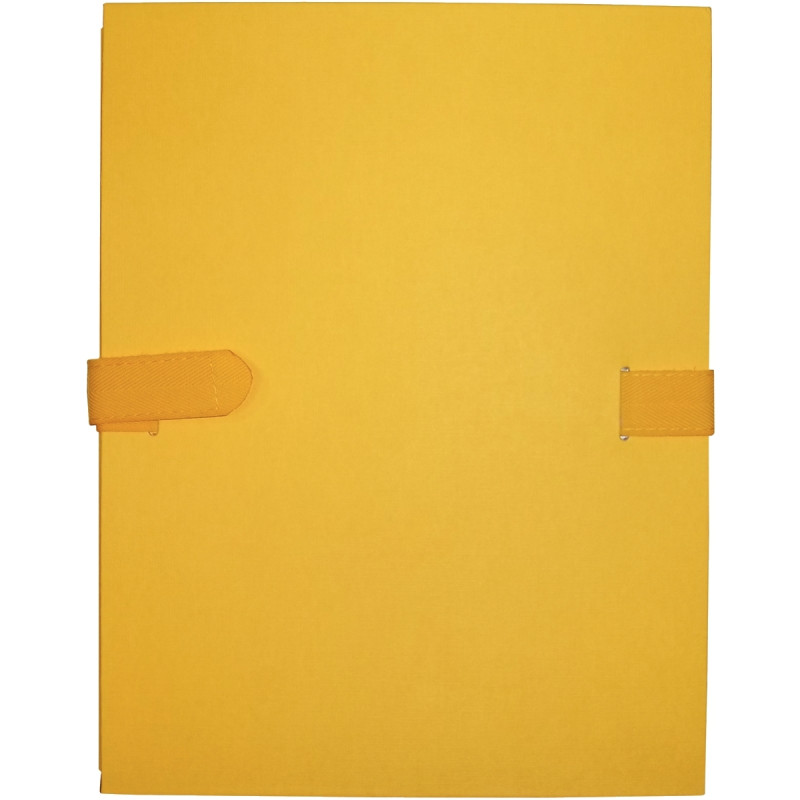 Chemise extensible toilée avec velcro, jaune