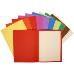 Paquet de 10 chemises FLASH 220 100% recyclé - 24x32cm