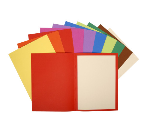 Paquet de 10 chemises FLASH 220 100% recyclé - 24x32cm