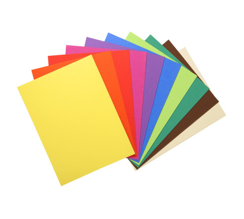Paquet de 10 chemises FLASH 220 100% recyclé - 24x32cm
