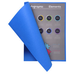 Paquet de 10 chemises FLASH 220 100% recyclé - 24x32cm