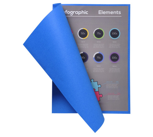 Paquet de 10 chemises FLASH 220 100% recyclé - 24x32cm