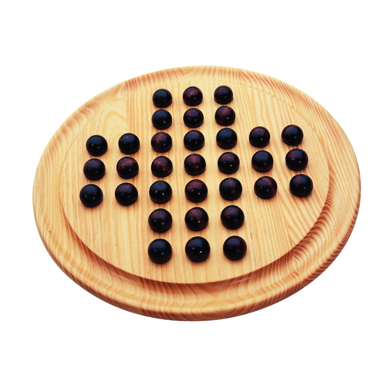 Le solitaire en bois