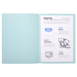 Paquet de 100 chemises Forever® 220 100% recyclé - 24x32cm