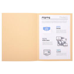 Paquet de 100 chemises Forever® 220 100% recyclé - 24x32cm