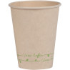 Sac de 50 gobelets en fibres de cannes écrus 28cl
