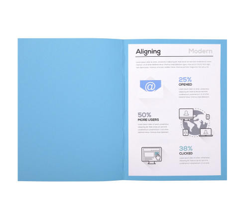 Paquet de 100 chemises Forever® 170 100% recyclé - 24x32cm