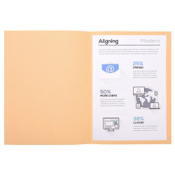 Paquet de 100 chemises Forever® 170 100% recyclé - 24x32cm
