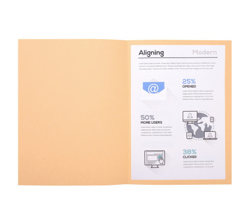 Paquet de 100 chemises Forever® 170 100% recyclé - 24x32cm