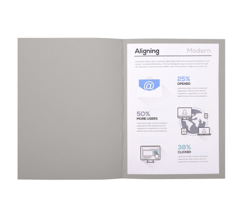 Paquet de 100 chemises Forever® 170 100% recyclé - 24x32cm