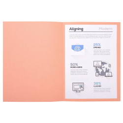 Paquet de 10 chemises Forever® 170 100% recyclé - 24x32cm