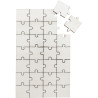 Lot de 10 puzzles en bois de 28 pièces, format 12x19 cm