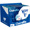 Etui de 200 feuilles format A4 80 grammes blanc CLAIRALFA