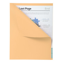 Paquet de 100 chemises Forever® 170 à bord décalé - 24x32cm