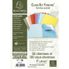Kit de classement Class'kit Forever teintes pastel avec 50 chemises Forever 170 + 100 sous-chemises Forever 60 pour A4