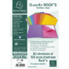Pack 50 chemises + 100 sous chemises ROCK''S pour A4